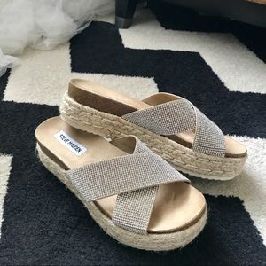 Steve Madden Arran-R Platform Espadrille Sandal
